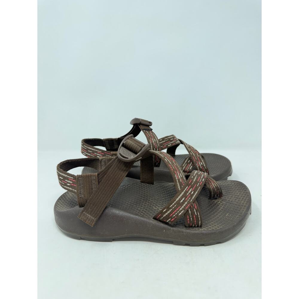 Chaco Z/2 Vibram Unaweep Stitch Brown Sandals Womens Size 7 - Picture 3 of 6